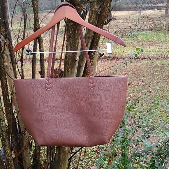 BCBG Paris Brown Tote - Picture 6 of 8